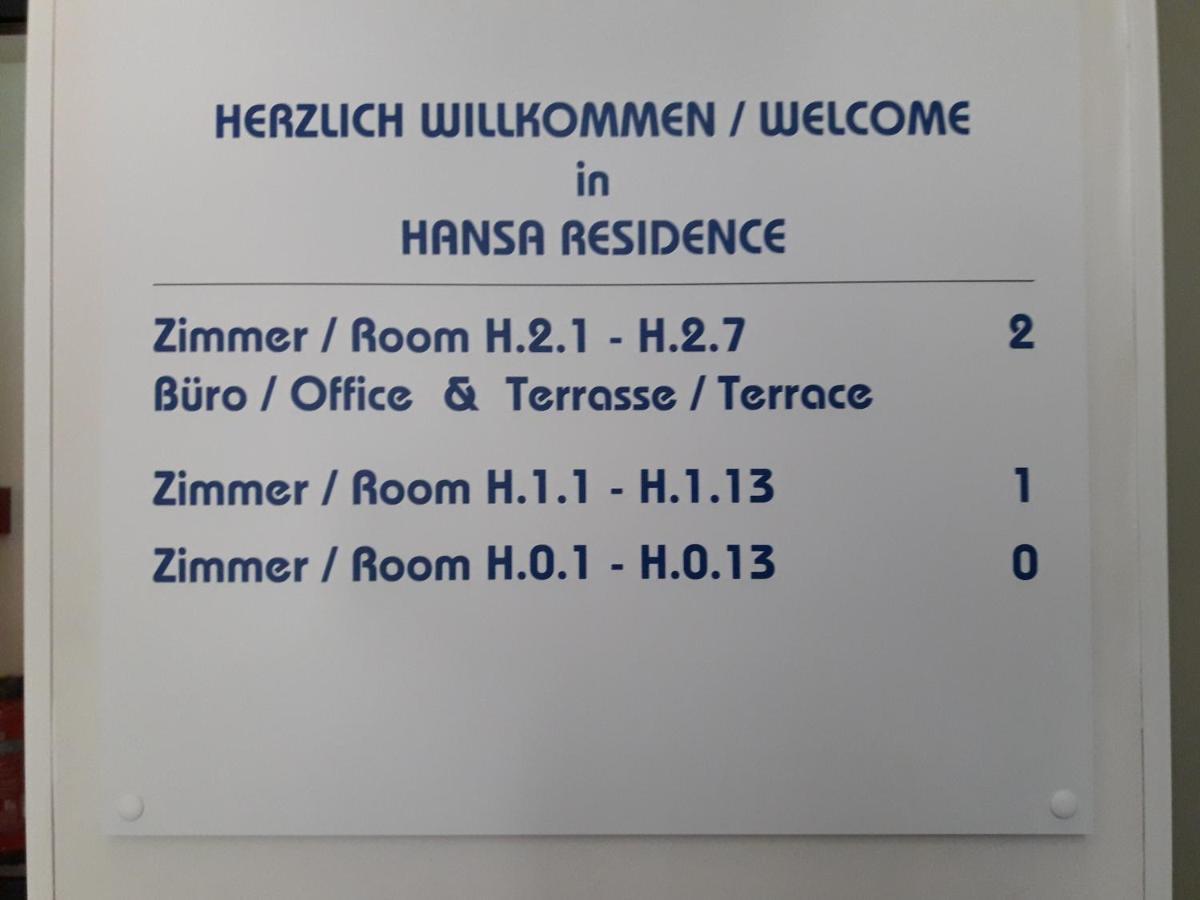 هامبورغ Gaestehaus Hansa Residence المظهر الخارجي الصورة